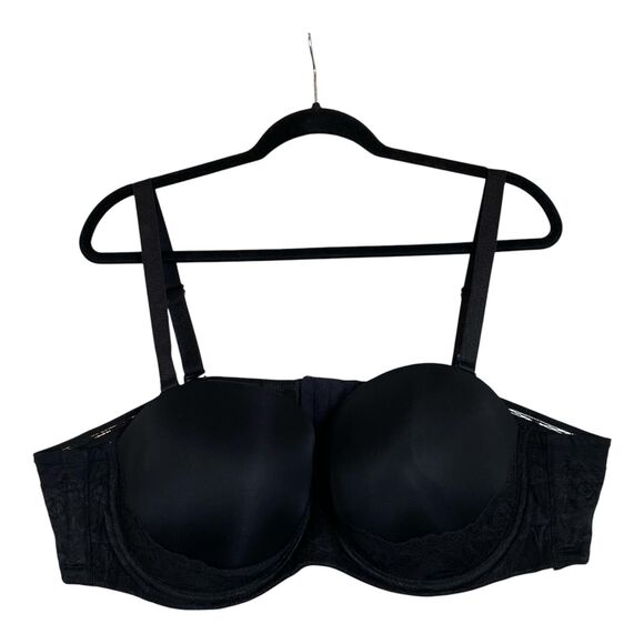 Torrid Curve Bra Womens 48B Push Up Strapless Lace Underwire Plus Size - Picture 1 of 8